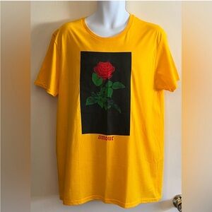 ⭐️ Offer B2G2! BUY 2 GET 2 FREE! 
Artist Union Amour Rose T-shirt NWOT